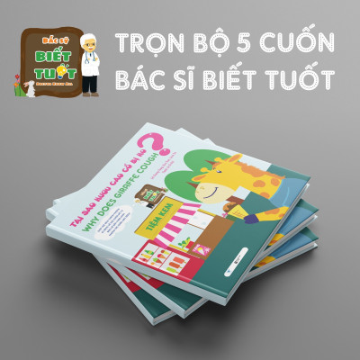 Combo 5 cuốn song ngữ - Bác sỹ biết tuốt - Minh Quang Books