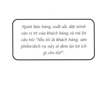 Để Trở Thành Người Bán Hàng Xuất Sắc _FN
