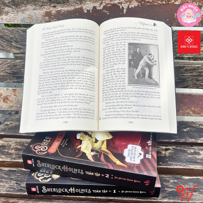 Sách - Sherlock Holmes Toàn Tập (Tập 1-2-3)  - Đinh Tị Books