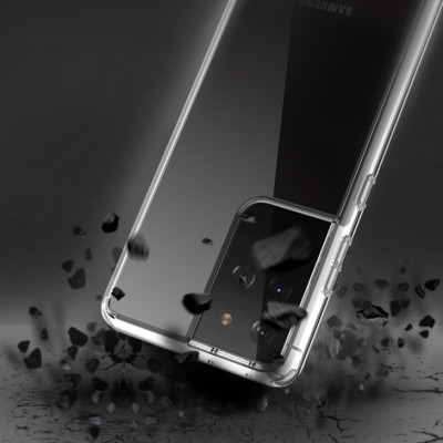 Ốp lưng trong suốt chống sốc chống ố vàng, lưng cứng viền dẻo cho Samsung Galaxy S21, S21 Plus, S21 Ultra chính hãng Likgus bảo vệ toàn diện