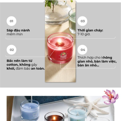 Nến ly mini Yankee Candle (37g) - Sakura Blossom Festival