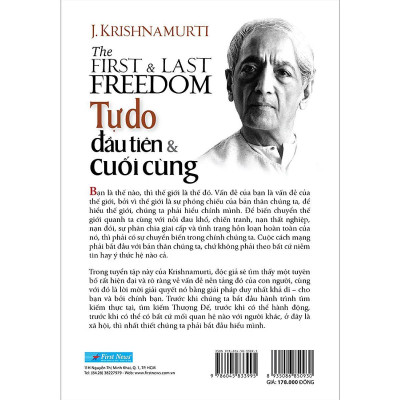 Sách - Tự Do Đầu Tiên Và Cuối Cùng - First News