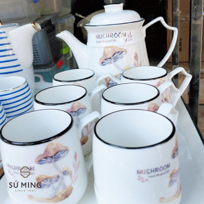 Bộ Ấm Chén Uống Trà, Nhiều Mẫu Mã Họa Tiết Đa Dạng