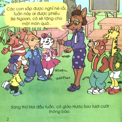 Bé Tập Kể Chuyện - Món Quà Của Cô Giáo (Tái Bản)