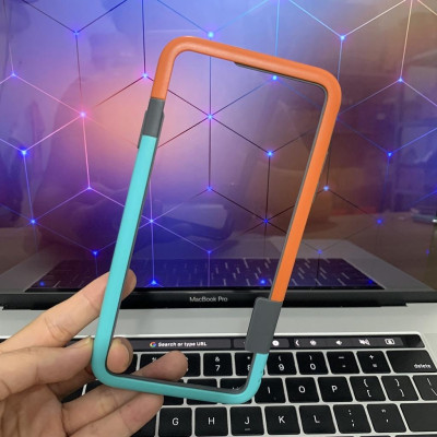 Ốp viền silicon Smilebox dẻo dầy bumper chống sốc dành cho iPhone các dòng - Hàng chính hãng