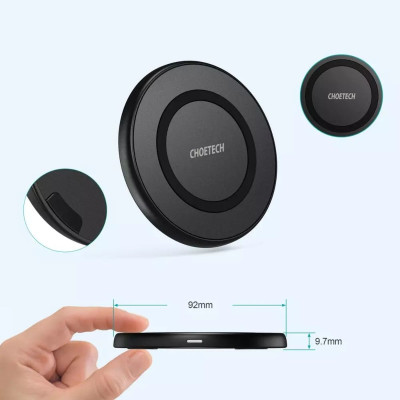 Đế sạc Choetech T526 nhanh không dây công suất 10W (Hàng chính hãng)