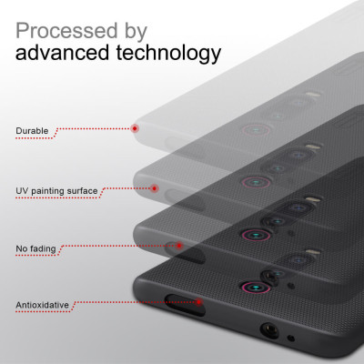 Ốp Lưng Sần Chống Sốc Cho Xiaomi Redmi K20 / K20 Pro hiệu Nillkin (Đính kèm giá đỡ hoặc miếng dán từ tính) - Hàng Chính Hãng