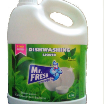 Nước rửa chén Mr.Fresh 4,2L Hàn Quốc Hương Trà Xanh