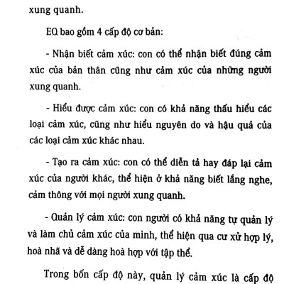 Trí Tuệ Cảm Xúc : Chìa Khóa Mở Cánh Cửa Tâm Hồn
