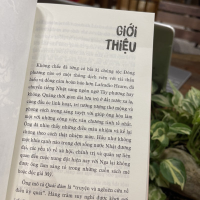 QUÁI ĐÀM– Chuyện yêu quái và dị trùng Nhật Bản - Lafcadio Hearn – Minh Anh dịch – AZ Việt Nam – NXB Thanh Niên (Bìa mềm)