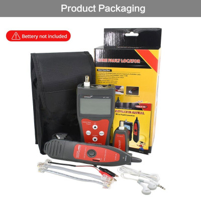 Quà Tặng Kèm - Máy test cáp mạng, cáp đồng trục, USB và điện thoại NOYAFA NF-300. Máy Dò Dây Âm Tường Noyafa NF300 - Hàng Chính Hãng. NF-300 BNC USB RJ11 Telephone RJ45 LAN Network Cable Tester Wire Tracker Anti-Interference Tone Tracer