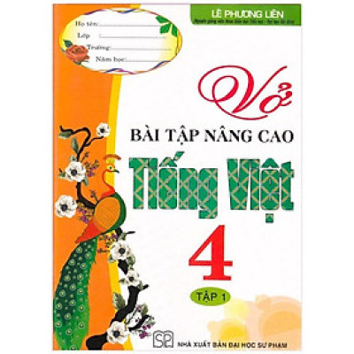 Sách - Vở Bài Tập Nâng Cao Tiếng Việt 4 Tập 1