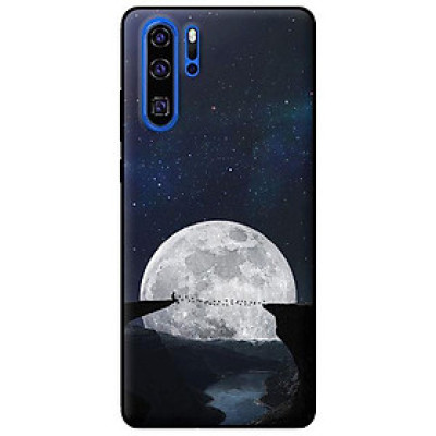 Ốp lưng in cho Huawei P30 Pro Moon - Hàng chính hãng
