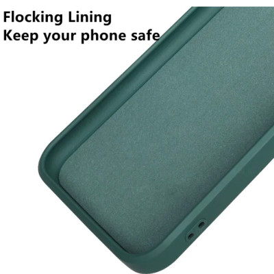 Ốp Lưng Dành Cho Samsung Galaxy A56 , A36 , A26 , A16 , A06 5G , A06 4G Silicone Dẻo Lót Nhung Nỉ Chống Sốc chống bẩn hạn chế bám vân tay - Hàng Nhập Khẩu
