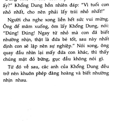 Những Câu Chuyện Về Khiêm Tốn Nhường Nhịn (Tái Bản 2022)
