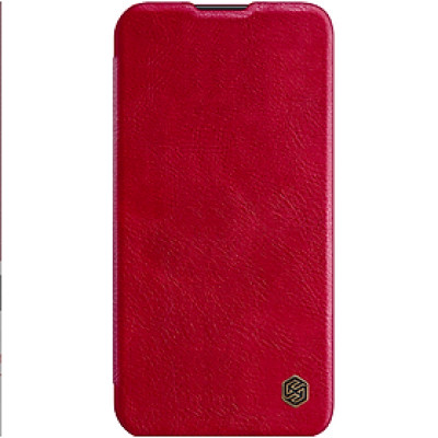 Bao da dành cho iPhone 14/ 14 Plus/ 14 Pro Max/ 14 Pro hàng chính hãng Nillkin QIN có nắp trượt bảo vệ camera - Hàng nhập khẩu