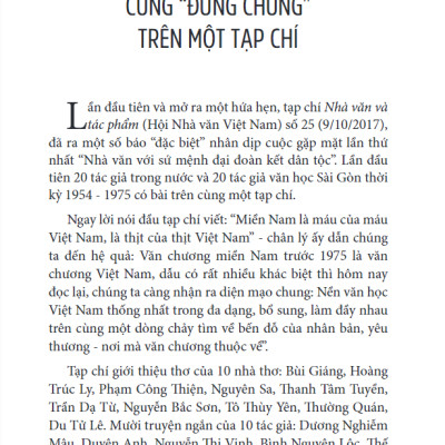 Văn Học Sài Gòn 1954-1975 - Những Chuyện Bên Lề (Tái Bản 2023)