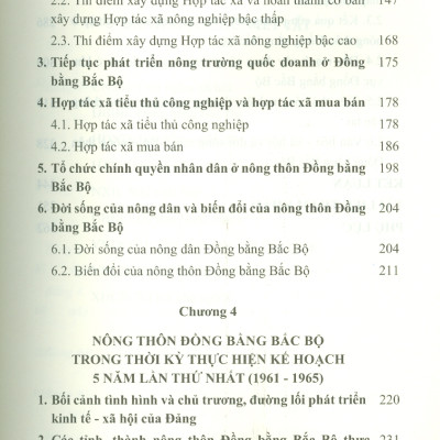 Nông Thôn Đồng Bằng Bắc Bộ (1954-1965) (Sách chuyên khảo) - PGS.TS. Đinh Quang Hải (Chủ biên)