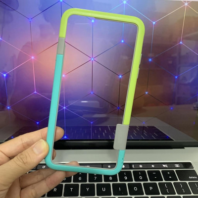 Ốp viền silicon Smilebox dẻo dầy bumper chống sốc dành cho iPhone các dòng - Hàng chính hãng