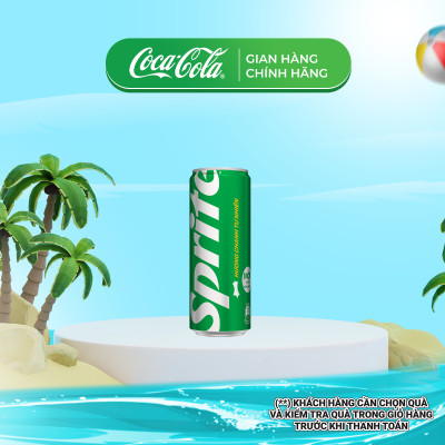 Thùng 24 Lon Mi-nhon nước giải Khát Có Gas Sprite Lon 235ml/lon (Hương chanh tự nhiên)_TK