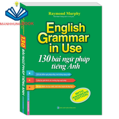 Sách - Combo 2 cuốn 130 bài ngữ pháp tiếng Anh (tái bản) màu+360 động từ bất quy tắc và cách dùng thì tiếng Anh màu