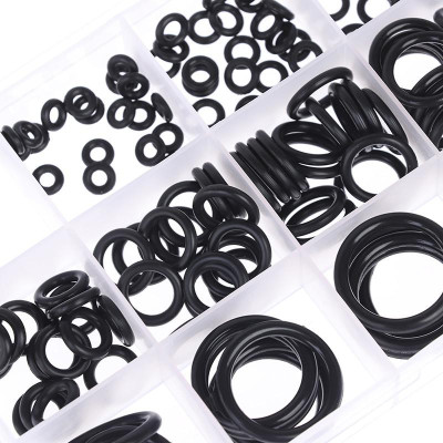 Bộ 225 Sản Phẩm Vòng Đệm Chữ O Cao Su, Bộ Gioăng Ống Nước Thủy Lực
