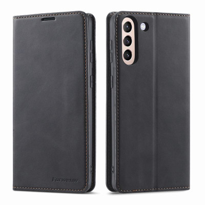 Bao Da Bò Non Dành Cho SamSung Galaxy S23 Plus Chính Hãng Forwenw Có Ngăn Đựng Tiền và Thẻ - Hàng Nhập Khẩu