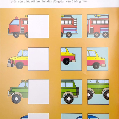 Bóc Dán Hình Thông Minh Phát Triển Khả Năng Tư Duy Toán Học - 168 Sticker (Quyển 6)