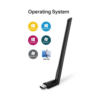 USB Wifi AC600 TP-Link băng tần kép Archer T2U Plus - Hàng chính hãng