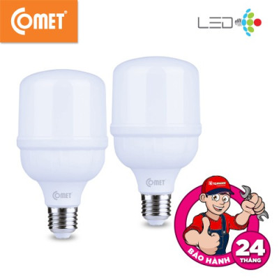 Bóng đèn Led Bulb Comet ReBel ánh sáng trắng công suất lớn tiết kiệm điện CB03R 20W-30W-40W-50W