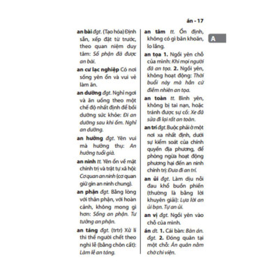 Sách - Từ Điển Tiếng Việt Thông Dụng - Bìa Mềm, Khổ To - Minh Thắng