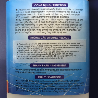 Bột thông cống Hando 280g