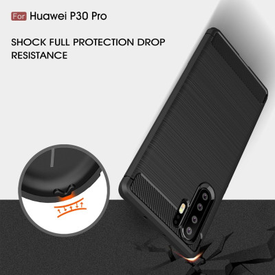 Ốp lưng chống sốc cho Huawei P30 Pro hiệu Likgus (chuẩn quân đội, chống va đập, chống vân tay) - Hàng chính hãng