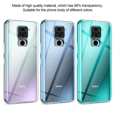 Ốp lưng dẻo silicon cho Xiaomi Redmi Note 9 hiệu HOTCASE Ultra Thin (siêu mỏng 0.6mm, chống trầy, chống bụi) - hàng nhập khẩu