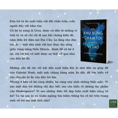 Sách - Nơi Khu Rừng Chạm Tới Những Vì Sao - Glendy Vanderah - Wall Street Journal Best Seller - 1980 Books