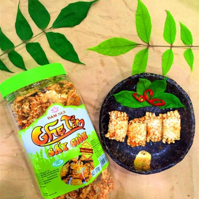 Đặc Sản Bình Thuận  - [Ocop] Ghẹ Tẩm Sấy Giòn Đầm Sen - 120G - Ocop 3 Sao