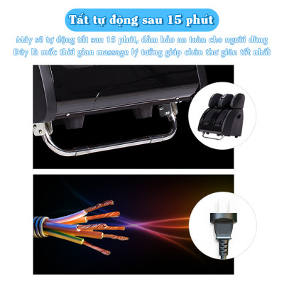 Máy massage bàn chân, bắp chân và đùi Nikio NK-289