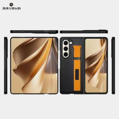 Ốp Lưng Da cho SAMSUNG Z Fold 7 Bảo Vệ 360° hiệu RAVAKA