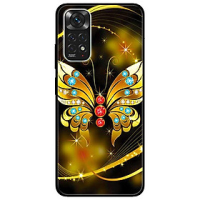 Ốp lưng dành cho Xiaomi Redmi Note 11 4G - Bướm Vàng Giữa