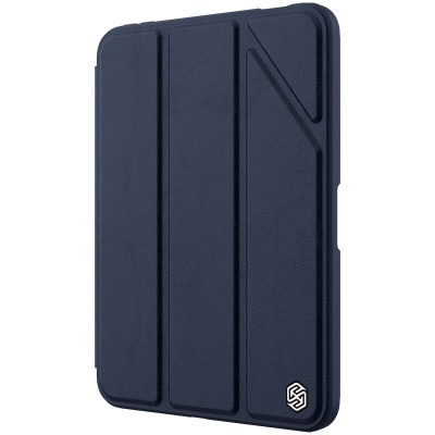 Bao da cho iPad Mini 6 Nillkin Bevel Leather Case (Có khe cắm bút Apple Pencil) - Hàng Nhập Khẩu