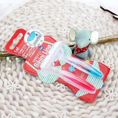 Set 02 chiếc dao cạo vùng kín Bikini Line lưỡi dao sắc bén giúp cạo sạch nhẹ nhàng - nội địa Nhật Bản