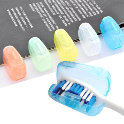 Nắp Nhựa Bọc Đầu Bàn Chải Đánh Răng Tránh Bụi Bẩn Côn Trùng, Gián Có Lỗ Thông Khí, Nút Đậy Bịt Bảo Vệ Đầu Bàn Chải Tiện Lợi Khi Đi Du Lịch