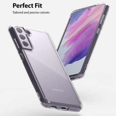 Ốp lưng silicon dẻo cho Samsung Galaxy S21 FE hiệu Ultra Thin mỏng 0.6mm độ trong tuyệt đối chống trầy xước - Hàng nhập khẩu