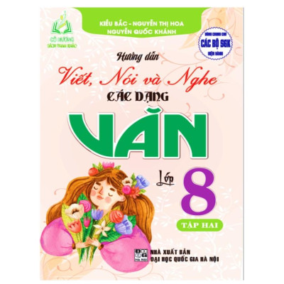 Combo Hướng dẫn viết, nói và nghe các dạng văn 8 - tập 1+2 (dùng chung cho các bộ sgk hiện hành) (HA-MK)