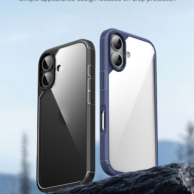 Ốp lưng chống sốc lưng trong dành cho iPhone 16 / 16 Plus / 16 Pro / 16 Pro Max - Hàng chính hãng