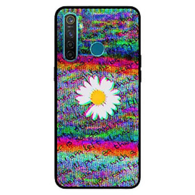 Ốp Lưng in cho Realme 5 Pro Mẫu Peace Vòng Tròn 1 - Hàng Chính Hãng