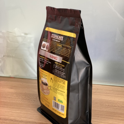 STEPPACAFE-Cà Phê Rang Xay GOLD 70% Arabica+30% Robusta (Túi 250g)