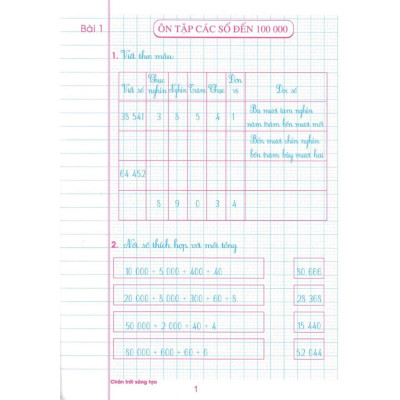 Sách - Vở Ô Li Bài Tập Toán Lớp 4 - Combo 2 Tập - Bám Sát SGK Chân Trời Sáng Tạo - Hồng Ân