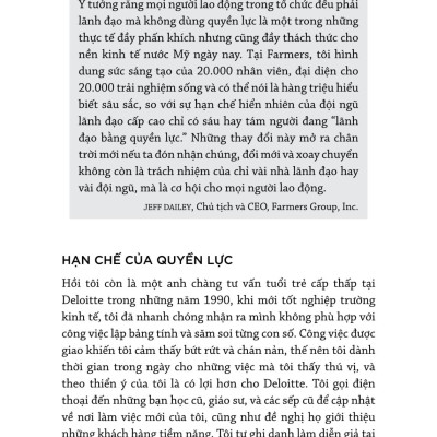 Lãnh Đạo Không Dùng Quyền Lực - Leading Without Authority