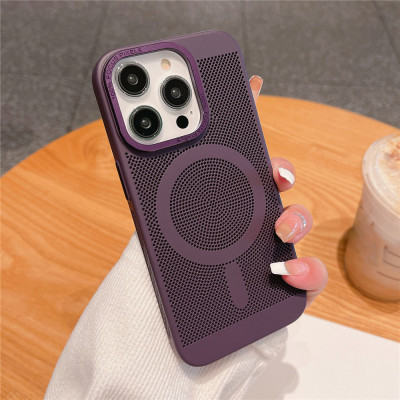 Ốp lưng lưới tản nhiệt dành cho iPhone 15 Pro/ 15 Pro Max/ 14 Pro/ 14 Pro Max/ 13 Pro Max/12 Pro Max, hỗ trợ sạc không dây Likgus - Hàng chính hãng
